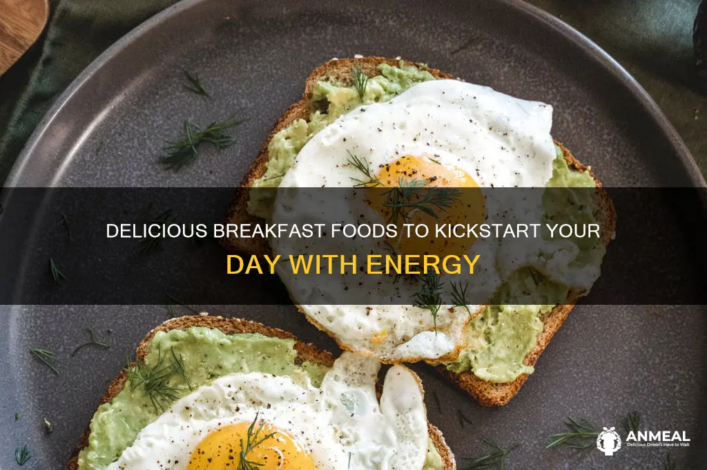 what are some breakfast foods