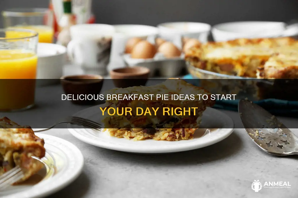 what are some breakfast pie