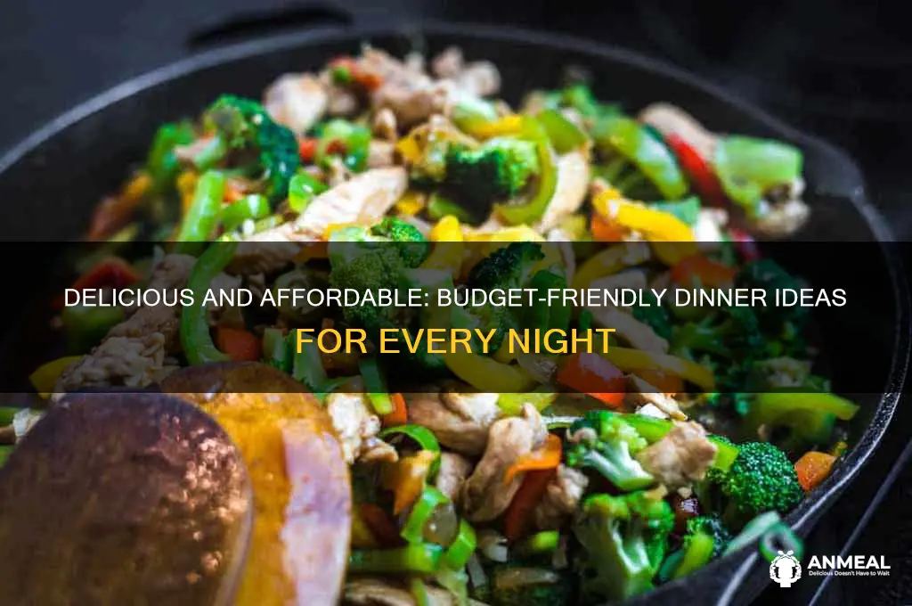 what are some budget-friendly dinner options