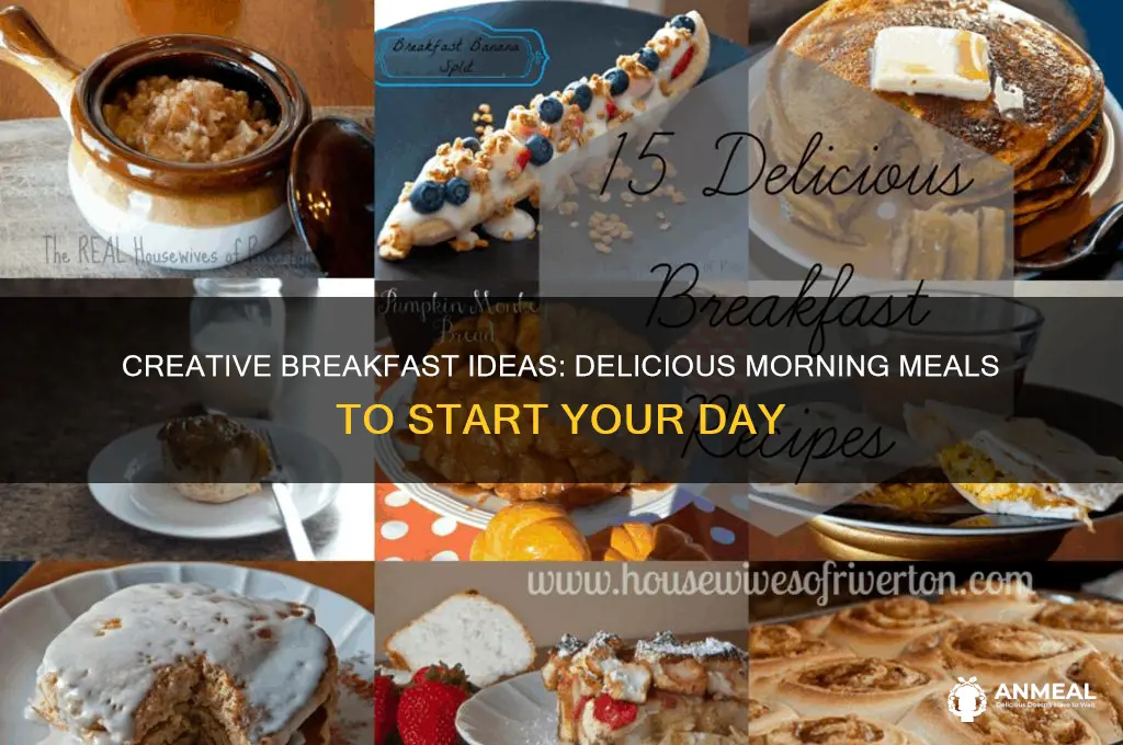 what are some creative breakfast ideas