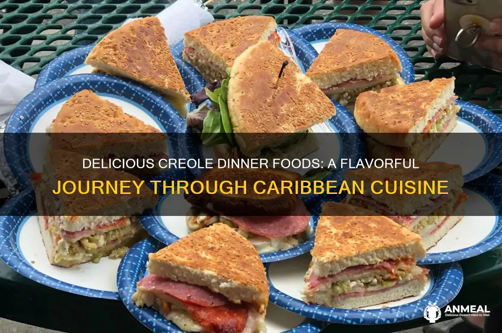 what are some creole dinner foods