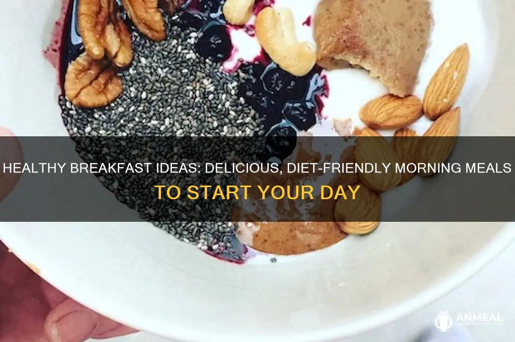 what are some diet friendly breakfasts