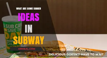 Delicious Subway Dinner Ideas: Creative Meals for Your Evening Cravings