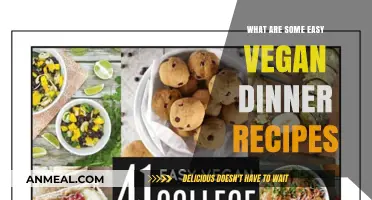 Quick Vegan Dinner Ideas: Simple, Delicious Plant-Based Meals to Try Tonight