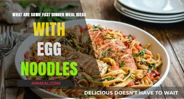 Quick Egg Noodle Dinner Recipes for Busy Weeknights