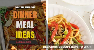 Quick Dinner Solutions: Easy, Fast Meal Ideas for Busy Nights