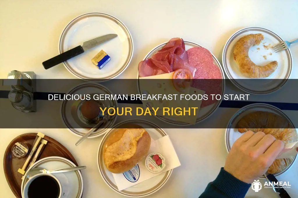what are some german breakfast foods
