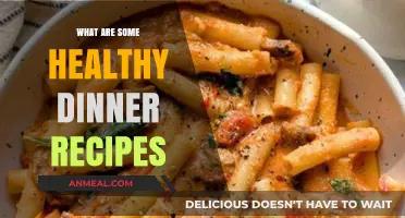 Delicious and Nutritious: Healthy Dinner Recipes for Busy Weeknights