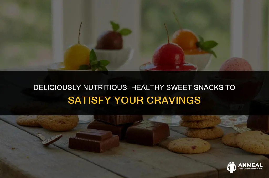 what are some healthy sweet snacks