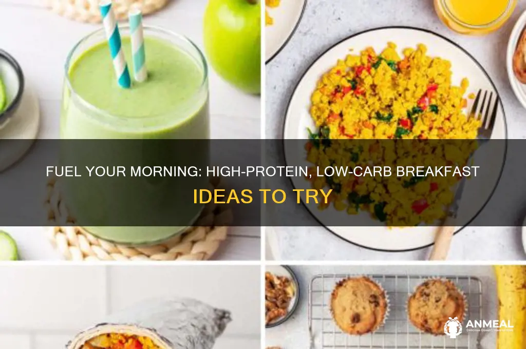 what are some high-protein low-carb breakfast ideas