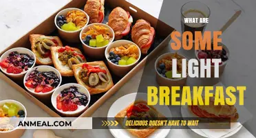 Light Breakfast Ideas: Quick, Healthy, and Energizing Morning Meals