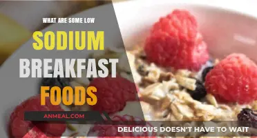 Healthy Low-Sodium Breakfast Ideas for a Heart-Healthy Morning