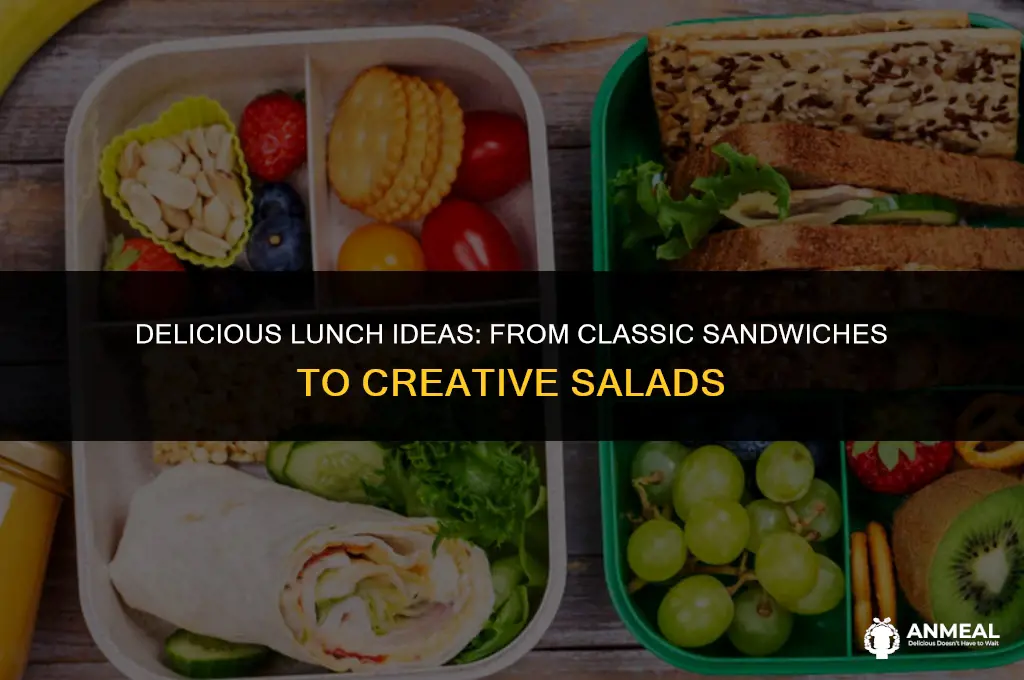 what are some lunch foods