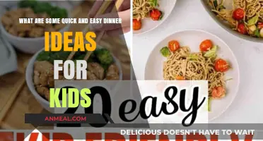Quick, Kid-Friendly Dinner Ideas for Busy Weeknights