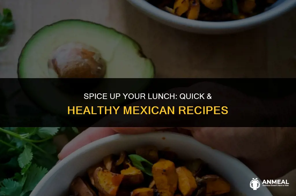 what are some quick and healthy mexican recipes for lunch