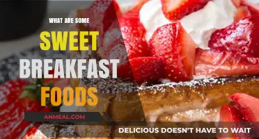 Delicious Morning Treats: Exploring Sweet Breakfast Foods to Start Your Day