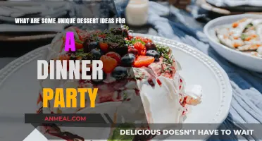Impress Your Guests: Unique Dessert Ideas for Dinner Parties