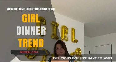 Creative Girl Dinner Ideas: Unique Twists on the Viral Trend