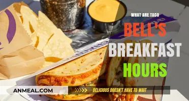 Taco Bell Breakfast Hours: When to Get Your Morning Fix