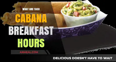 Taco Cabana Breakfast Hours: When to Enjoy Your Morning Favorites