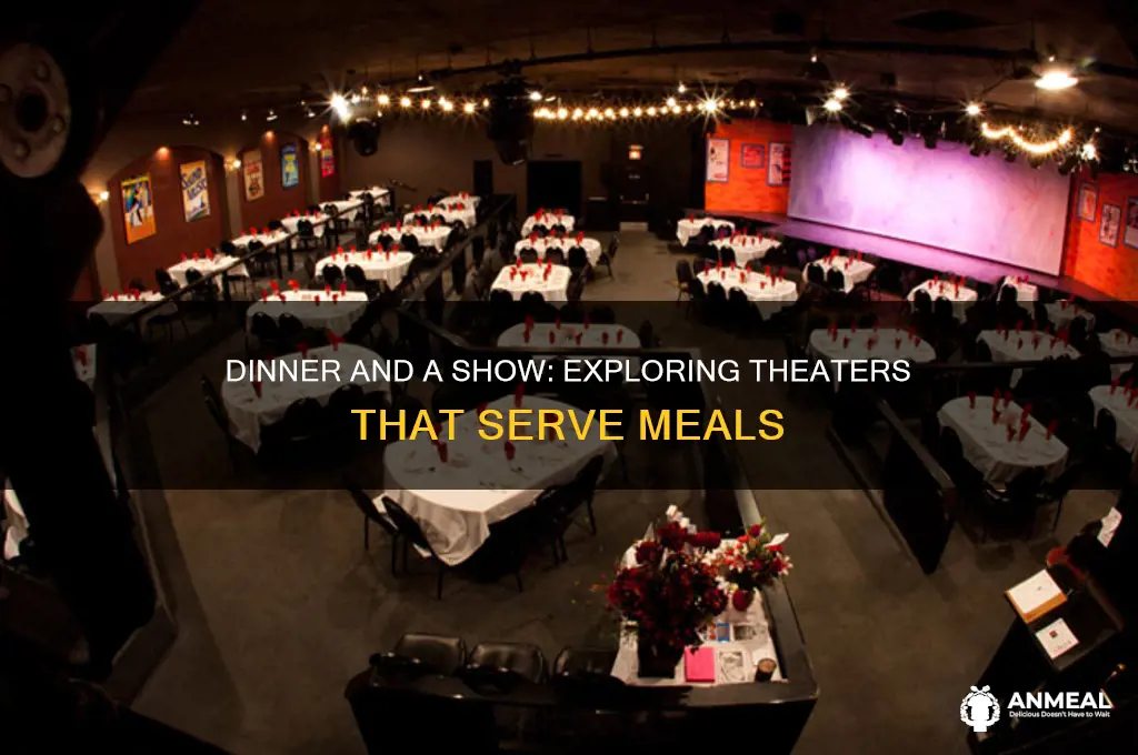 what are thaters called that service dinner