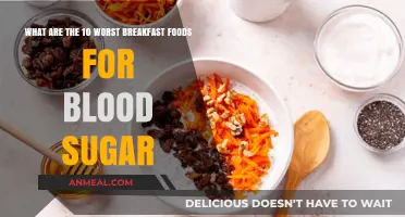 Worst Breakfast Foods Spiking Blood Sugar: Top 10 Offenders