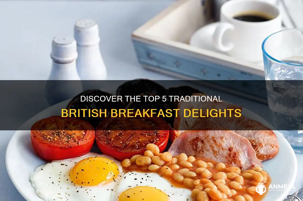 what are the 5 british breakfast