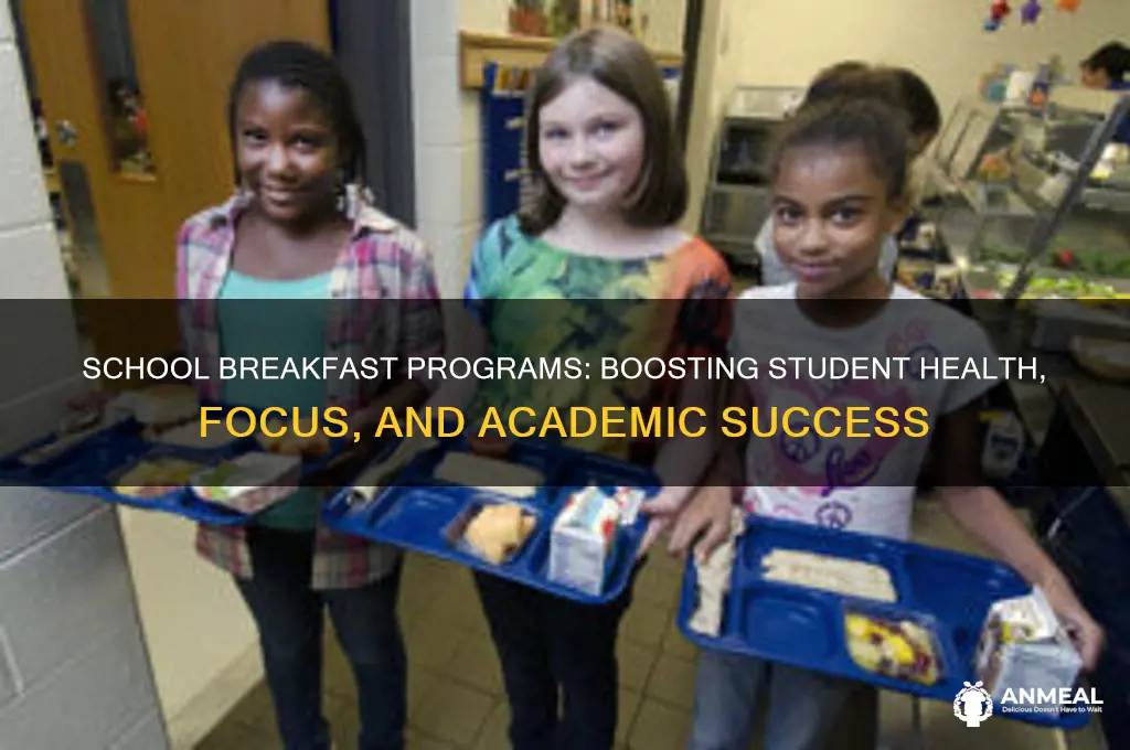 what are the benefits of school breakfast programme