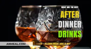Perfect After-Dinner Drinks: Top Picks for a Cozy Evening Nightcap