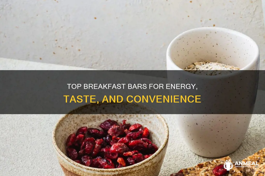 what are the best breakfast bars