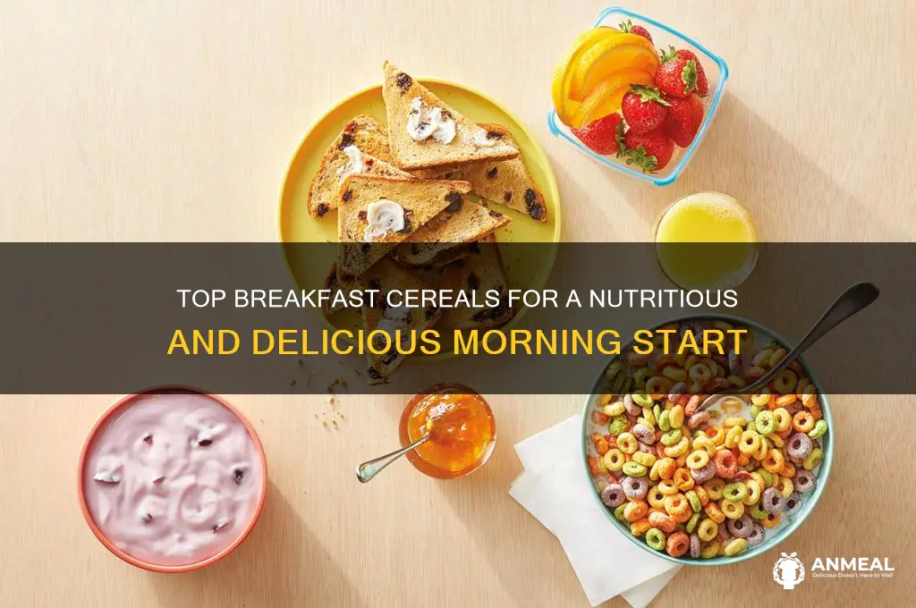 what are the best breakfast cereals