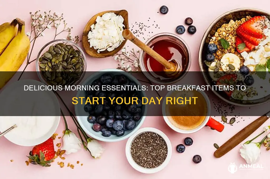 what are the best breakfast items