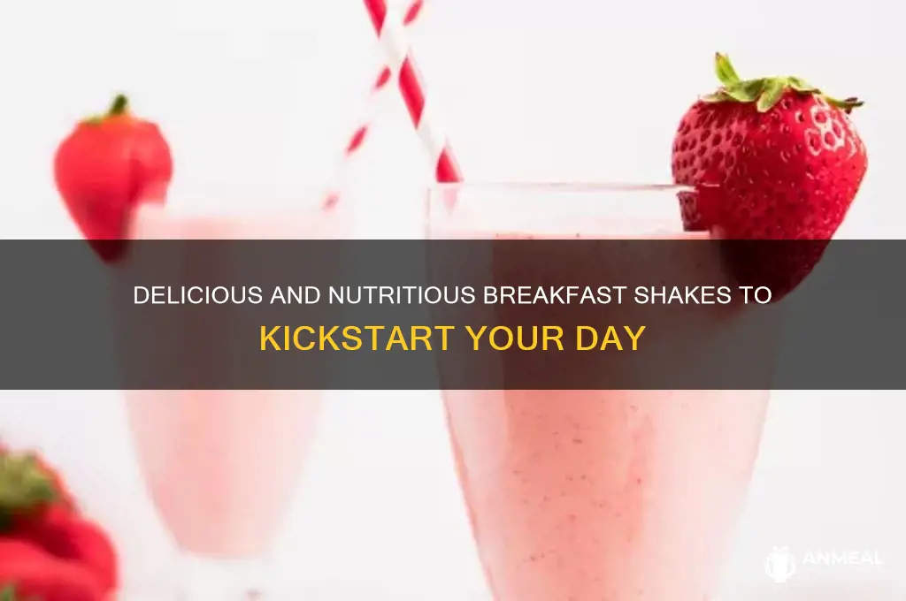 what are the best breakfast shakes
