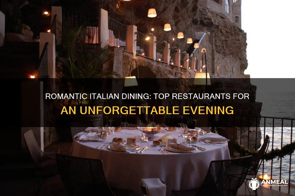 what are the best italian restaurants for a romantic dinner