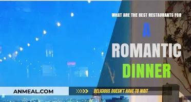 Romantic Dining: Top Restaurants for an Unforgettable Evening Together
