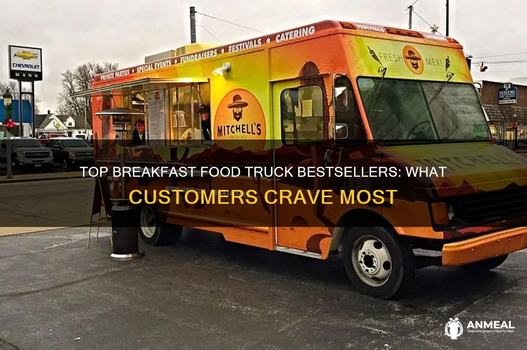 what are the biggest sellers in breakfast food trucks