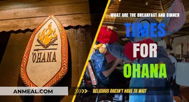 Ohana Breakfast and Dinner Times: Plan Your Disney Dining Experience