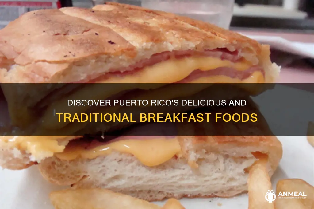 what are the breakfast foods in perto rica