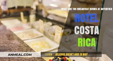 Authentic Mornings: Breakfast Hours at Autentico Hotel Costa Rica