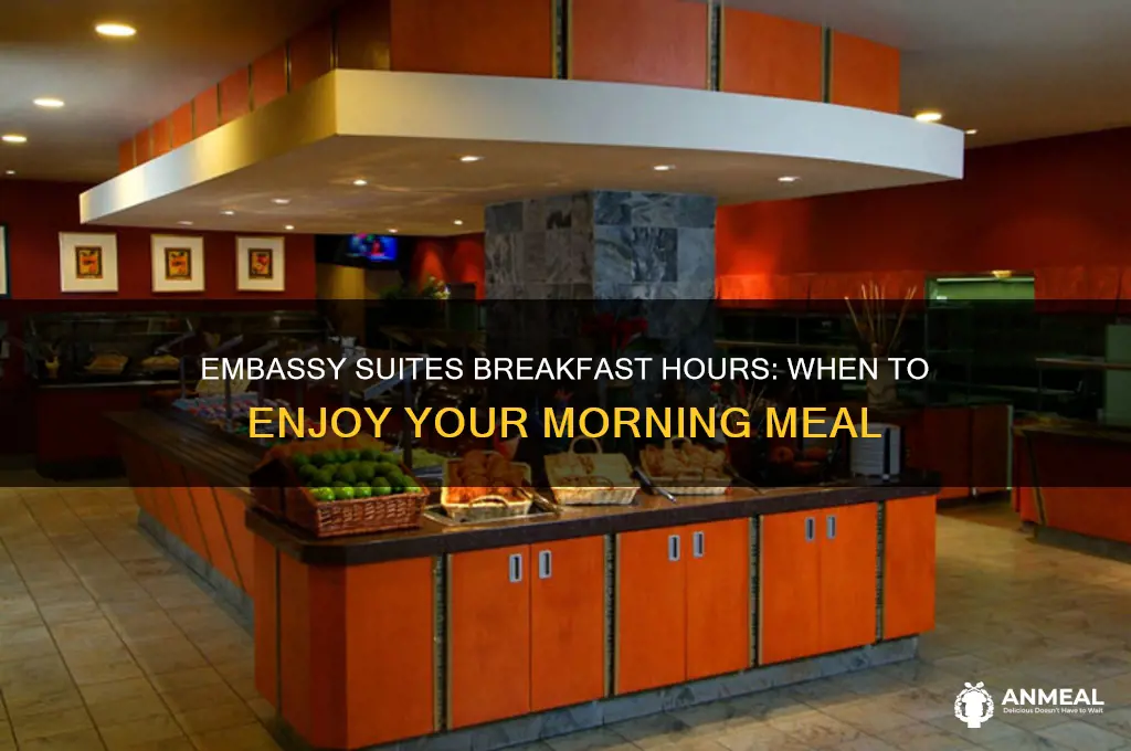 what are the breakfast hours at embassy suites