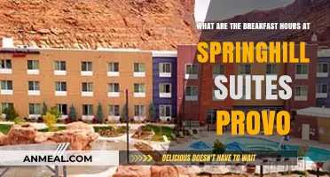 Springhill Suites Provo Breakfast Hours: When to Start Your Day