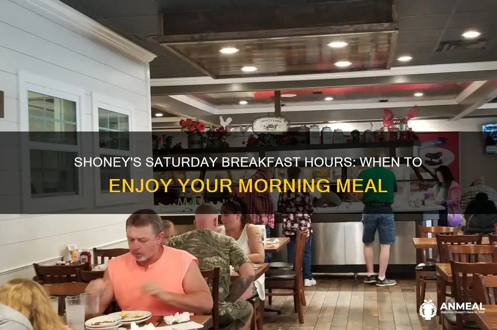 what are the breakfast hours for shoney