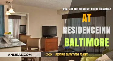 Sunday Breakfast Hours at Residence Inn Baltimore: Your Morning Guide