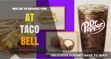 Taco Bell Breakfast Menu: Delicious Morning Options to Start Your Day