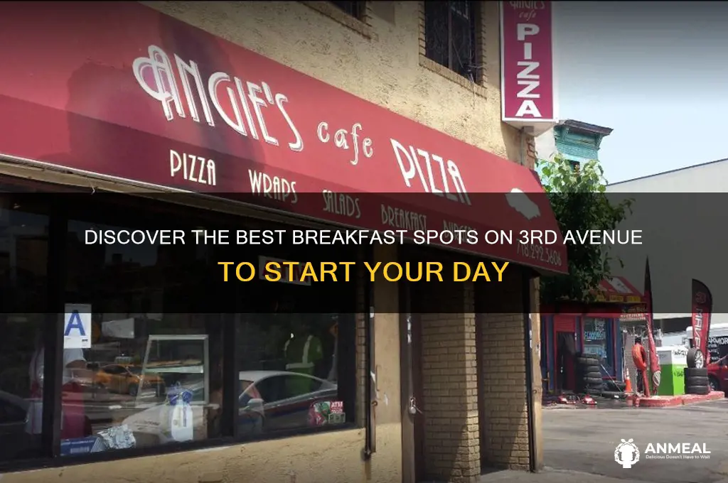 what are the breakfast places on 3rd avenue