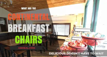 Continental Breakfast Chairs: Unveiling the Perfect Seating for Morning Meals