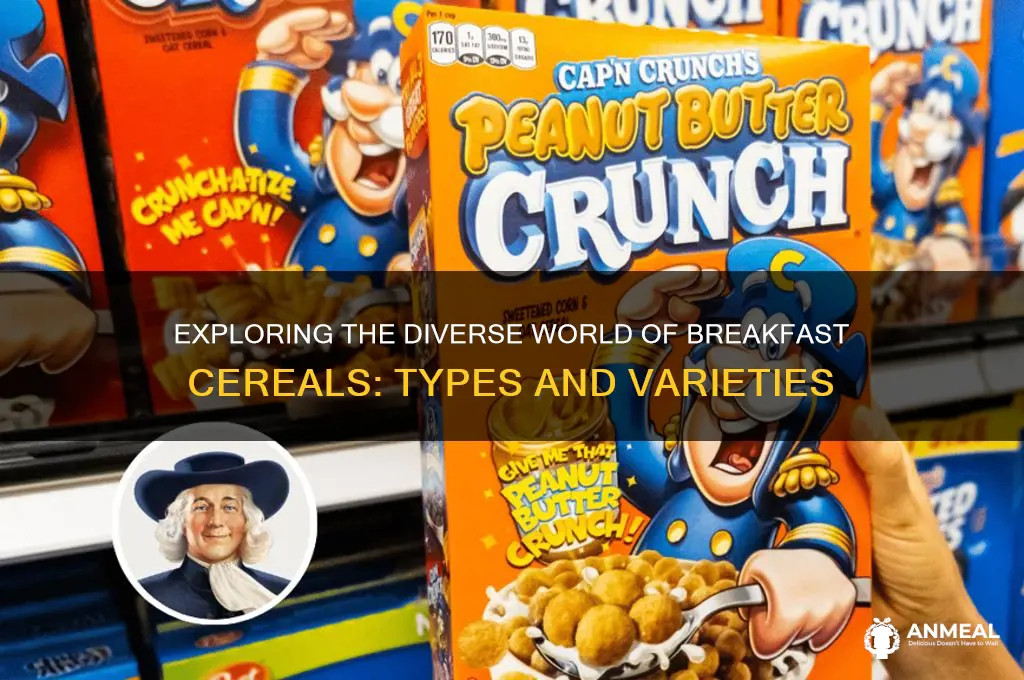 what are the different types of breakfast cereals