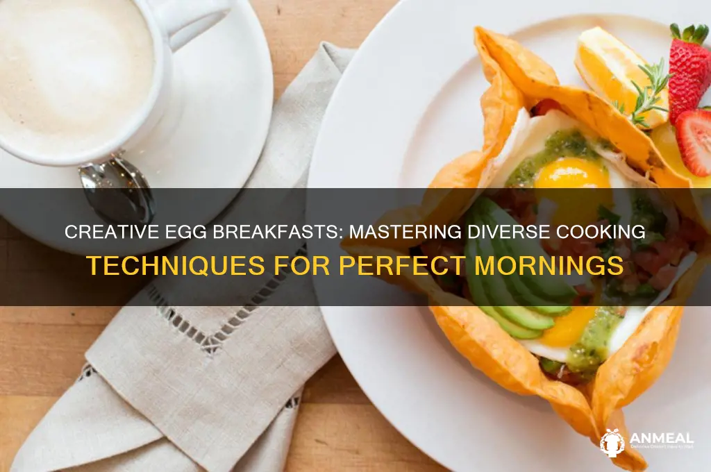 what are the different ways to cook breakfast eggs