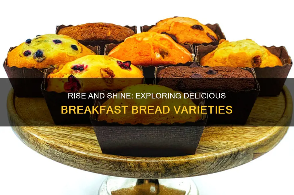 what are the diffrent bread options for breakfast