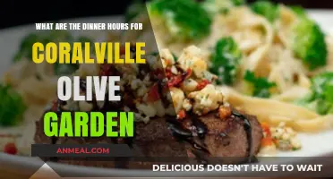 Coralville Olive Garden Dinner Hours: When to Enjoy Your Favorite Italian Meals
